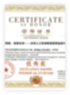 荣誉成就证书