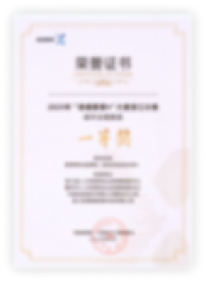 荣誉成就证书